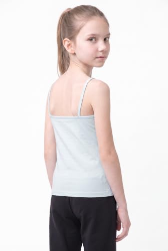 Image of Kurve Girl's Sleeveless Tank Top - Stretch Undershirts Cami Camisole, UV Protective Fabric, Rated UPF 50+ (Made in USA)