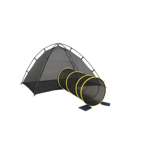 Outback Jack Kitty Compound Outdoor Cat Enclosure and Tunnel, Play Tents |…