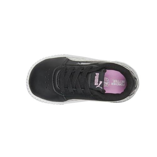 PUMA Toddler Girls Carina 2.0 Mermaid Lace Up Sneakers Shoes Casual - Black4