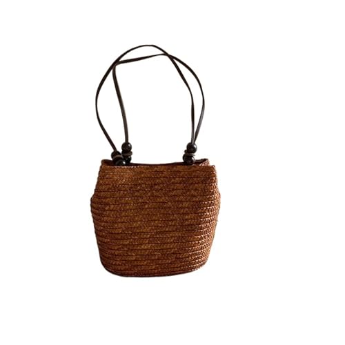 Casual Straw Woven Shoulder Bags For Women Handbags Summer Beach Bag Female Travel Large Capacity