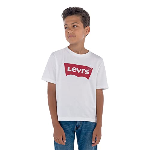 Levi's Lvb Batwing Tee, T-shirt Bambini e ragazzi, Bianco (White), 3 anni