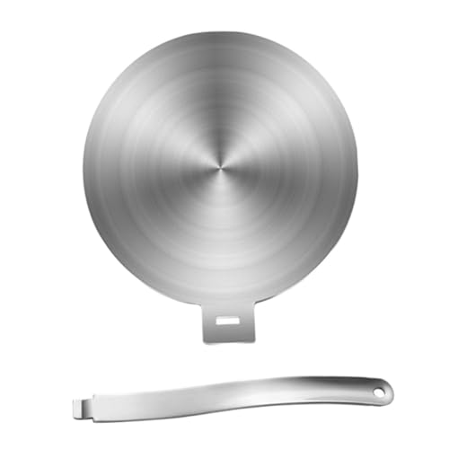 PRETYZOOM Wärmeverteilerplatte Für Induktionskochfelder – Edelstahl-kochfeldadapter Für Gasherde