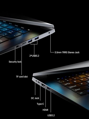 Image of 18.5 inch Laptop with Windows11,7000 mAh Battery,16GB DDR4 512GB SSD