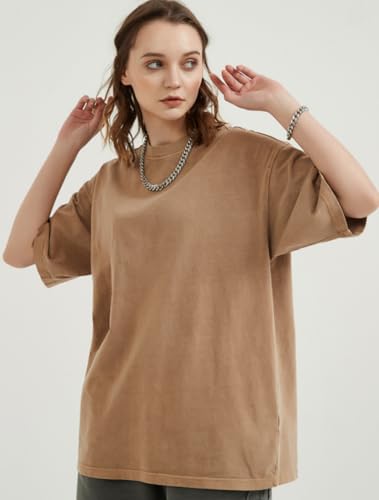 2 Pcs Unisex Mens Womens T Shirt Acid Wash Vintage Tee Shirt Casual Streetwear Basic Tees4