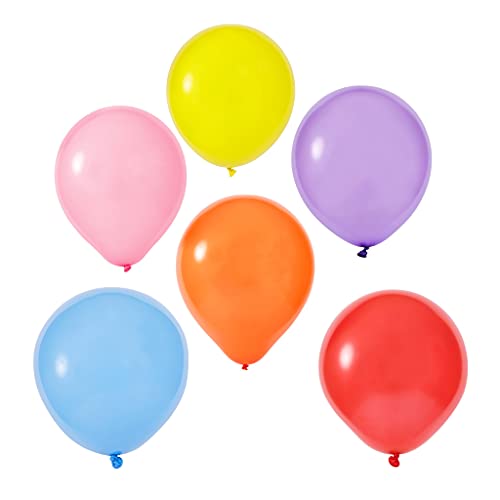 Image of Latex Balloons - 10 inch | Assorted Colors | 50 Pcs.