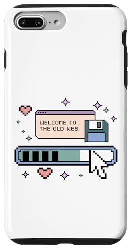 Carcasa para iPhone 7 Plus/8 Plus Cargando Welcome to The Old Web Retro Internet