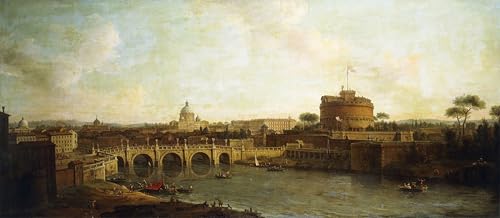 Toile affiche de arts paysage Antonio Joli 60x90