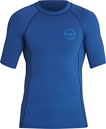 XCEL Girls Premium Stretch Short Sleeve Performance Fit Rashguard