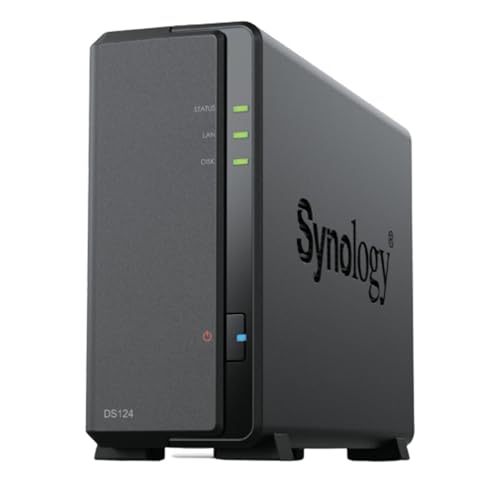 SYNOLOGY NAS 1BAY SATA 1GB RAM DS124