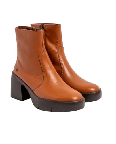 Bottes avec talon ART 1656 en cuir véritable Nappa Sofia, finition luxe - 4