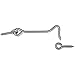 National Hardware N226-373 V2000 Hooks and Eye in Zinc plated,4 Inch
