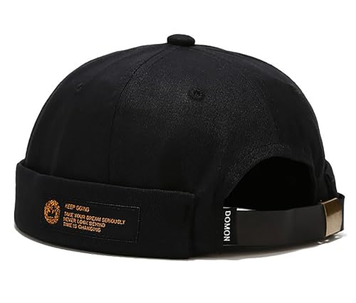Bonnet marin et casquette sans visière le chapeau brimless unisexe tendance