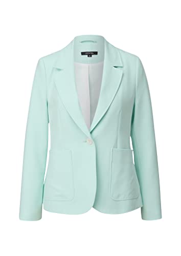 Comma Damen 60.2.61.15.152.2129457 Blazer, 6003 türkis, 42