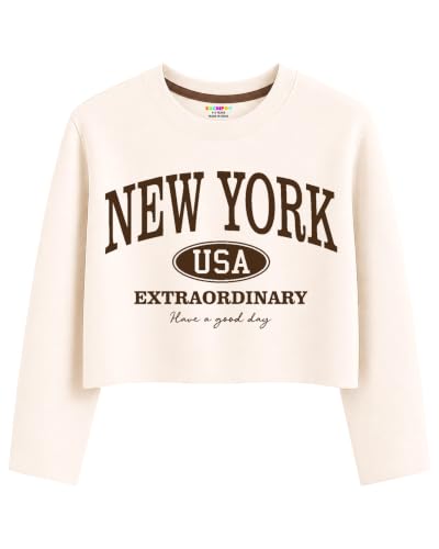 Image of Kuchipoo Girls Crop Top Cotton T-Shirt - Pack of 3