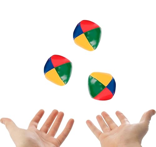 D.A.Y. Republic Juggling Balls for Beginners Learning Circus Toy Set of 3 Soft 45g Juggling Balls Designed for Children to safely Practise at Home Helps to improve Dexterity and Motor Skills
