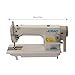 Industrial Sewing Machine with Motor, 110V 550W 6500RPM Heavy Duty Commercial Grade Leather Upholstery Sewing Machine Pure Copper Motor Foot Pedal for Tailors, Alteration Stores, DIY