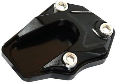 Motorcycle Kickstand Extender Pad for Haojue ADX125 2024, Durable Side Stand Extension Plate, Heavy Duty Kickstand Brace, Enhances Motorcycle Stand Stability,A