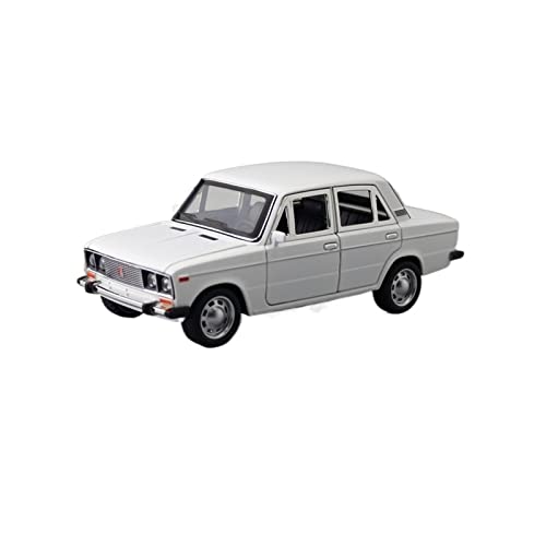 1 32 Apto para Lada 2106 Modelo Coche Juguete Fundido A Presión Clásico Luz Sonido Extraíble Puerta Que Se Puede Abrir No Control Remoto Modelos(C)
