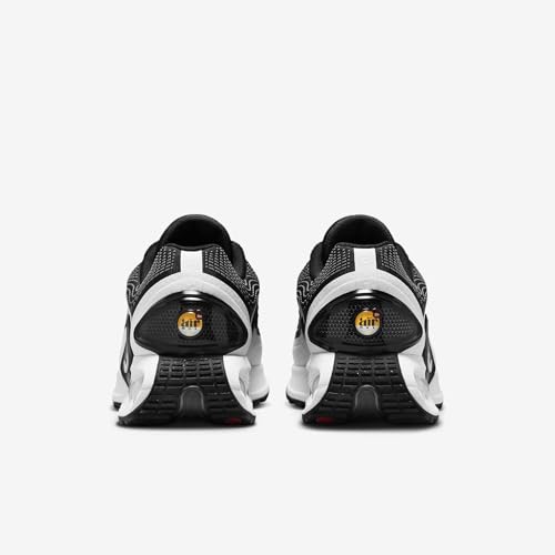 Image of Women's Air Max DN Running Shoes in Black & White by Nike