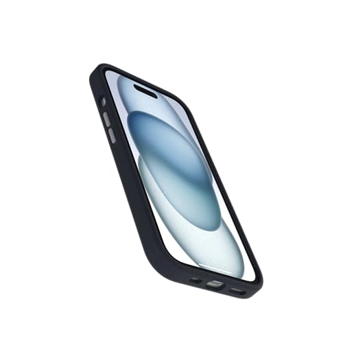 Image of OtterBox iPhone 15 Symmetry Series Cactus Leather for MagSafe - Riverside Blue