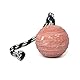 JULIUS K-9 IDC Kautschuk Ball mit Schnur, Geriffelt, 70 mm