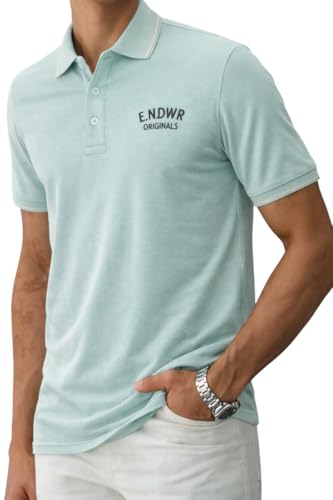 Image of ENDEAVOUR WEAR Men Men Short Sleeve Solid Cotton Rich Polo T Shirt | Collar Tshirts | Half Sleeves | Plain-Regular Fit