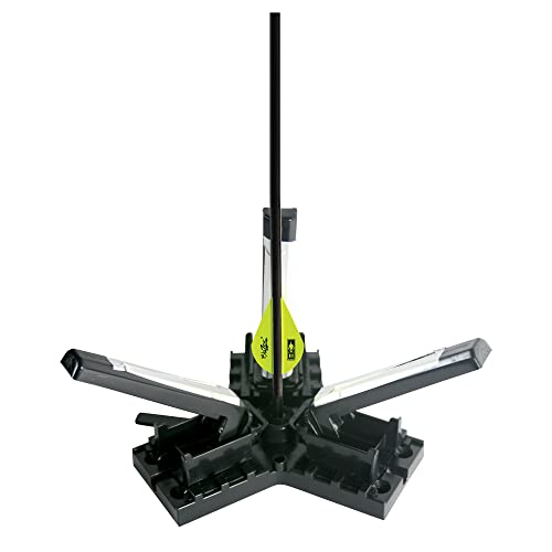 Bohning 12962 Helix Tower Fletching Jig , Black, 2.25' Vanes