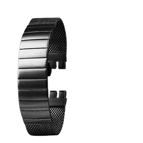 Bracelet de montre en maille acier inoxydable respirant - Tailles 17mm 19mm 20mm pour hommes et femmes