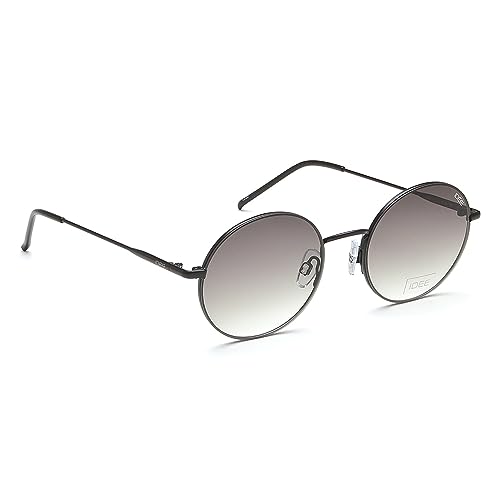 Image of IDEE sunglasses| 100% UV Protected | Gradient | Full Rim | Round | Men and Women | Medium | Alloy Metal Frame |Gradient Polycarbonate Lens |IDS2976