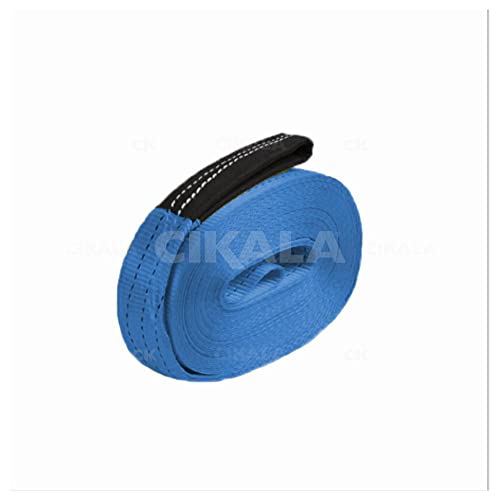 Slackline + Cinta 10 metros Catraca + Alças + Protetores + Bolsa Azul- 2 Ton