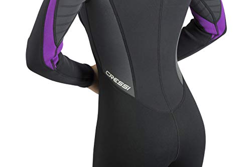 Cressi Bahia Flex 3 mm, feminino, preto/lilás, P