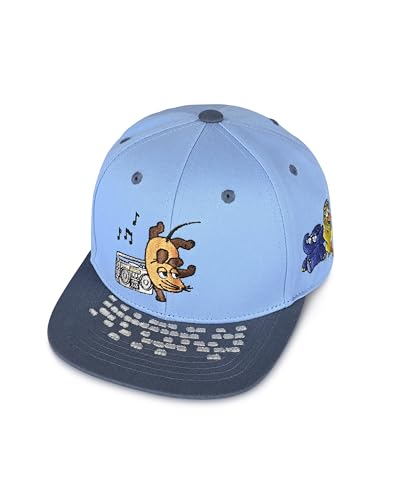 koaa Maus Elefant Ente Boombox Snapback sendung mit der maus basecap kinder coole cap für jungen & mädchen käppi baby & kleinkind snapback käppi (DE/NL/SE/PL Alter 3 Jahre 8 Jahre Blau/Grau)