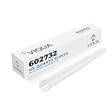 Viqua 602732 Replacement Quartz Sleeve for D4 D4+ D4-V C C4 IHS-D4 UV Systems - Genuine Sleeve Protects UV Lamp and Maintains Optimal Temperature