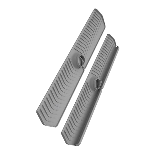 Bandeja de goteo para grifo con drenaje automático, protector de silicona secado rápido 7