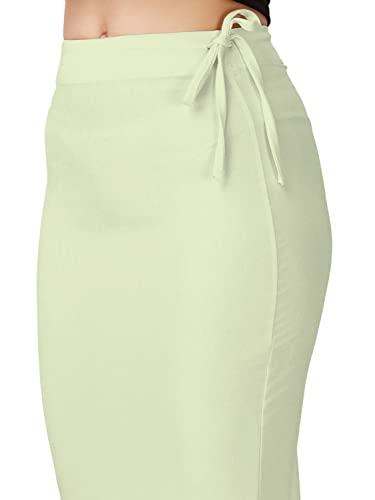 Image of Mehrang Microfiber Saree Shapewear Petticoat for Women, Cotton Blended Shape Wear Dress for Saree