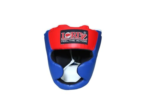 Image of Lordz Boxing Head Guard |PVC Construction | Blue|Large