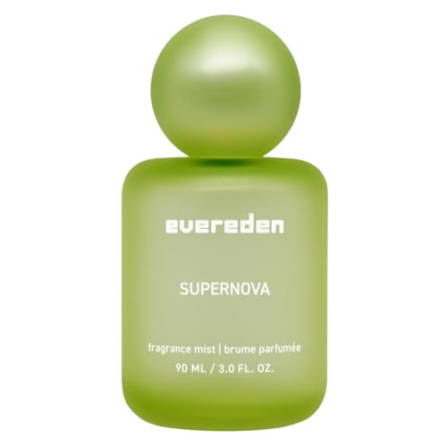 Evereden Fragrance Hair and Body Mist - Supernova: Clean and Vegan Collectible Hair and Body Spray for Teen Girls - Amplify Your Self Expression with Iconic Scents in Aesthetic Bottles