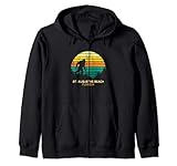 Photo Gallery souvenir retrò di st augustine beach, florida bigfoot felpa con cappuccio Photo Gallery souvenir retrò di st augustine beach, florida bigfoot felpa con cappuccio