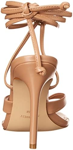 Nine West Women's TERRIE3 Heeled Sandal, Nude, 7.5 | Image 2