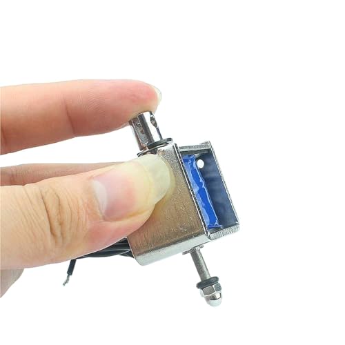 Serrure solénoïde électrique LY026 avec pêne push-pull robuste 12V
