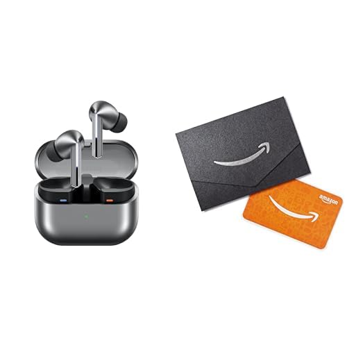 SAMSUNG Galaxy Buds 3 Pro AI True Wireless Bluetooth Earbuds 30 Amazon Gift Card Noise Cancelling Sound Optimization