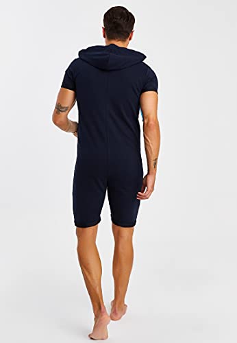 Björn Swensen Tuta da uomo corta estiva in cotone