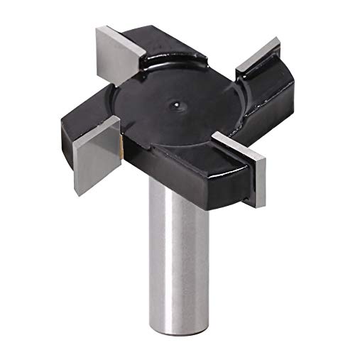 CNC Spoilboard Surfacing Router Bit 1/2 Inch Shank Slab Flattening Planing Bits 2-1/32"
