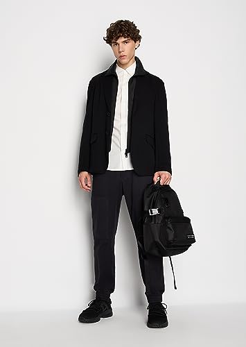 Armani Exchange Men's Limited Edition We Beat as One Strech Nylon Blazer with Bib Attached2