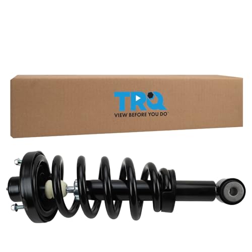 Image of TRQ Rear Shock & Spring Assembly Set Compatible with 2007-2017 Ford 2007-2017 Lincoln