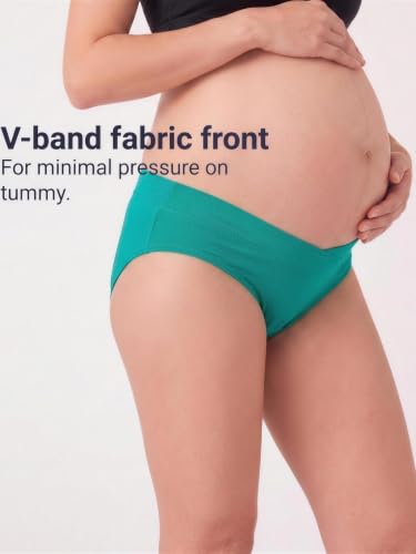 Image of Inner Sense Organic Cotton Bamboo Maternity Panties After Delivery