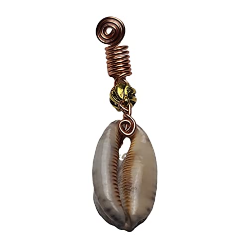 Gabon Cowrie Dreadlock Bead Loc Jewelry Hair Accessory