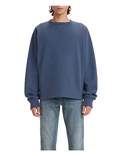 Levi's Felpa Uomo Lmc Crewneck fini les sweats amorphes qui se détendent