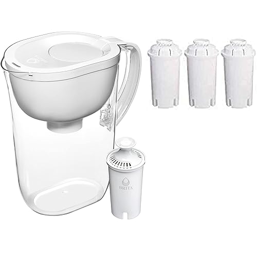 BRITA Large Water Filter Pitcher for Tap and Drinking Water with ...