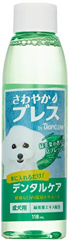 ジェックス さわやかブレスデンタルケア成犬用 口臭ケア 飲み水に入れるだけ たっぷり使える濃縮タイプ 118ミリリットル